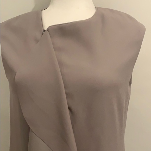 REISS dress Sherwood Cora beige shift dress - Picture 4 of 14